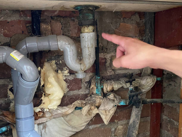Water damage restoration process in MD